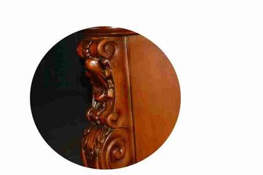 Cheminée électrique menée à télécommande d'antiquité européenne de style pour la décoration de villa